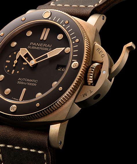 panerai bronzo diving watch.